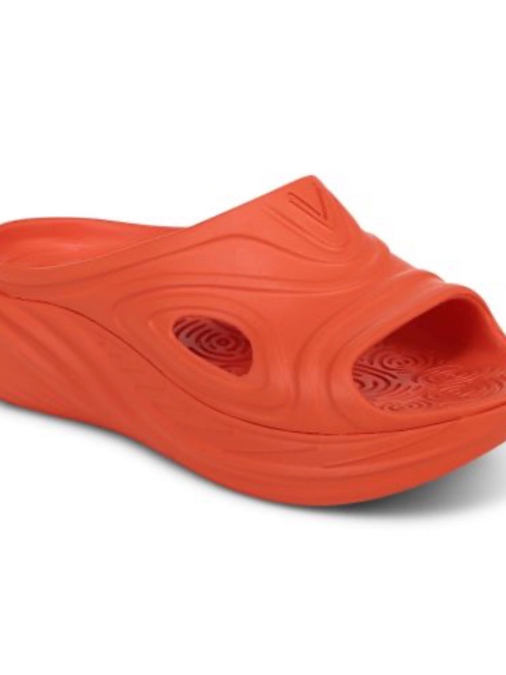 VIONIC Cove Rx Platform Slide Sandal in Orange